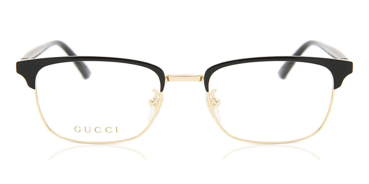 Image of Gucci GG0131O 001 Óculos de Grau Pretos Masculino BRLPT