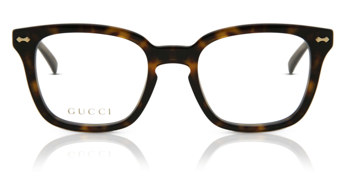 Image of Gucci GG0184O 002 Óculos de Grau Tortoiseshell Masculino BRLPT