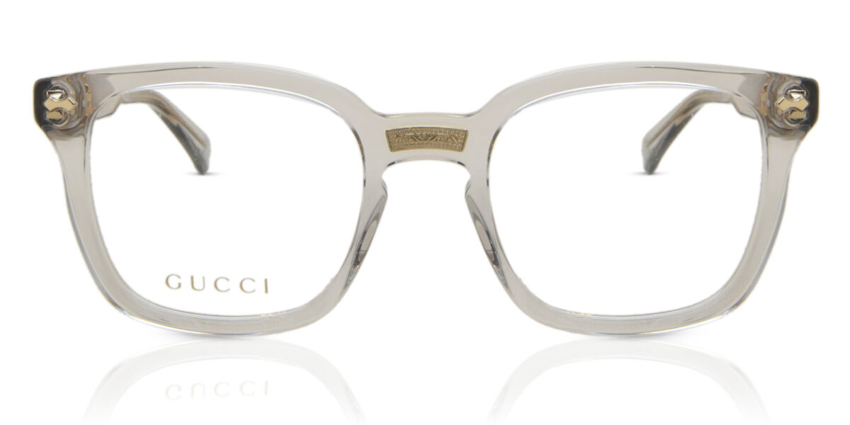 Image of Gucci GG0184O 005 Óculos de Grau Cinzas Masculino PRT