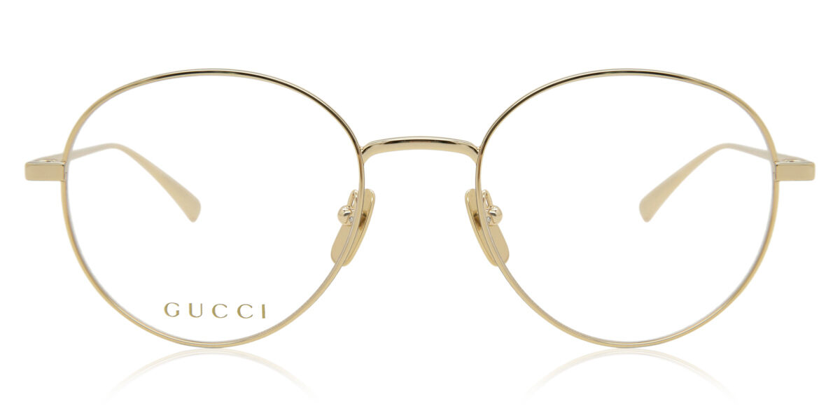Image of Gucci GG0337O 008 Óculos de Grau Dourados Masculino BRLPT