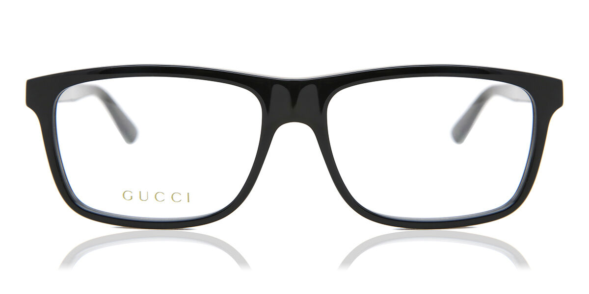 Image of Gucci GG0384O 004 Óculos de Grau Pretos Masculino PRT