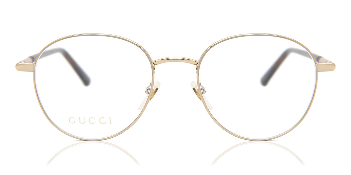 Image of Gucci GG0392O 003 Óculos de Grau Dourados Masculino PRT