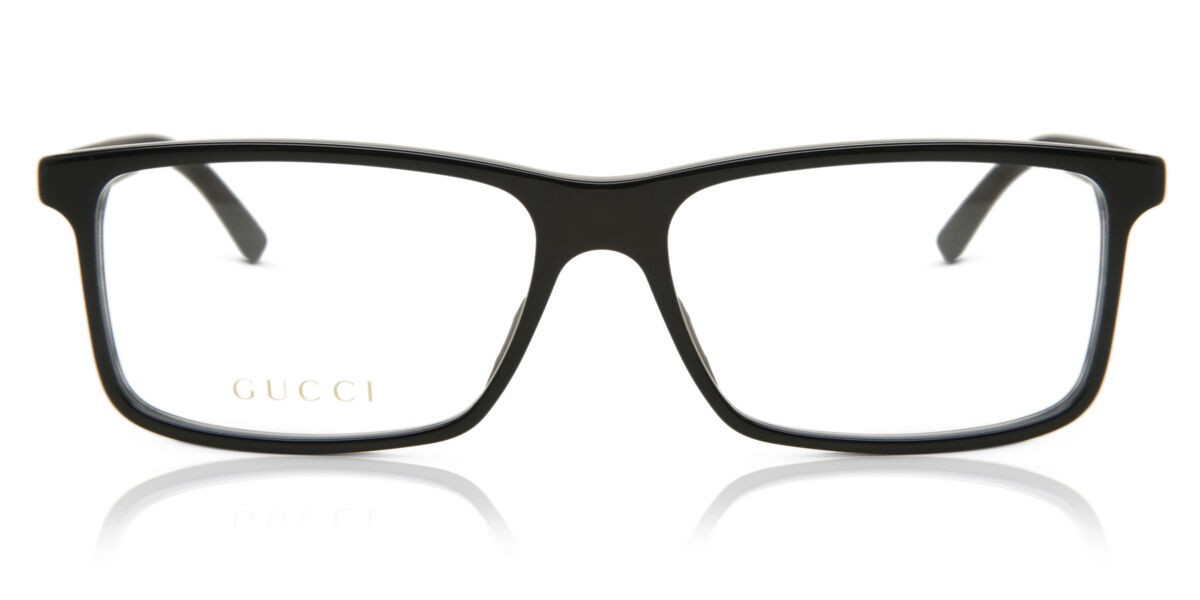 Image of Gucci GG0424O 005 Óculos de Grau Pretos Masculino PRT