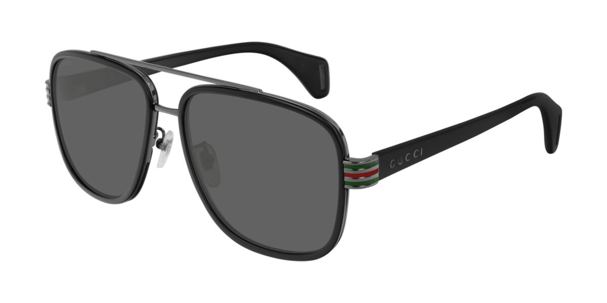 Image of Gucci GG0448S 001 Óculos de Sol Pretos Masculino BRLPT