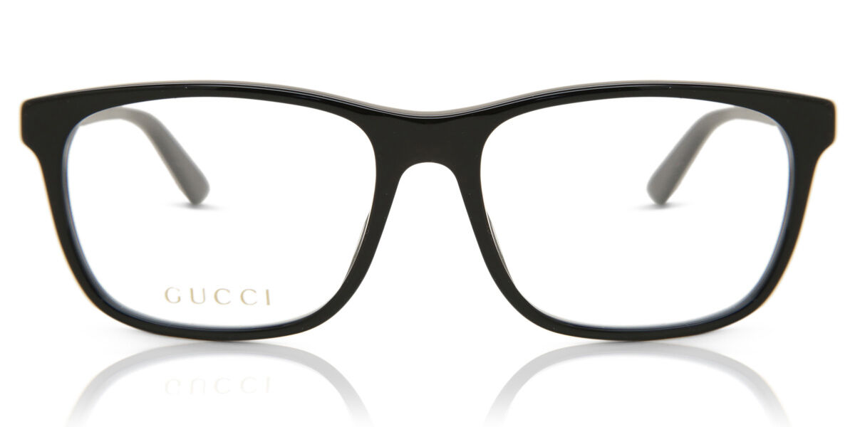 Image of Gucci GG0490O 006 Óculos de Grau Pretos Masculino BRLPT