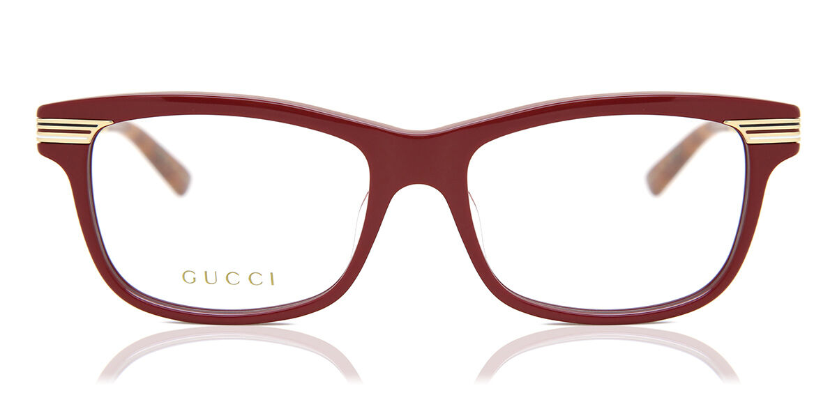 Image of Gucci GG0524O 008 54 Lunettes De Vue Femme Rouges (Seulement Monture) FR
