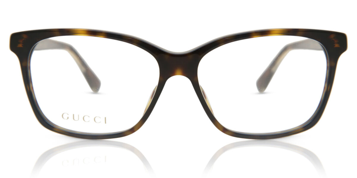 Image of Gucci GG0532O 002 Óculos de Grau Tortoiseshell Feminino BRLPT