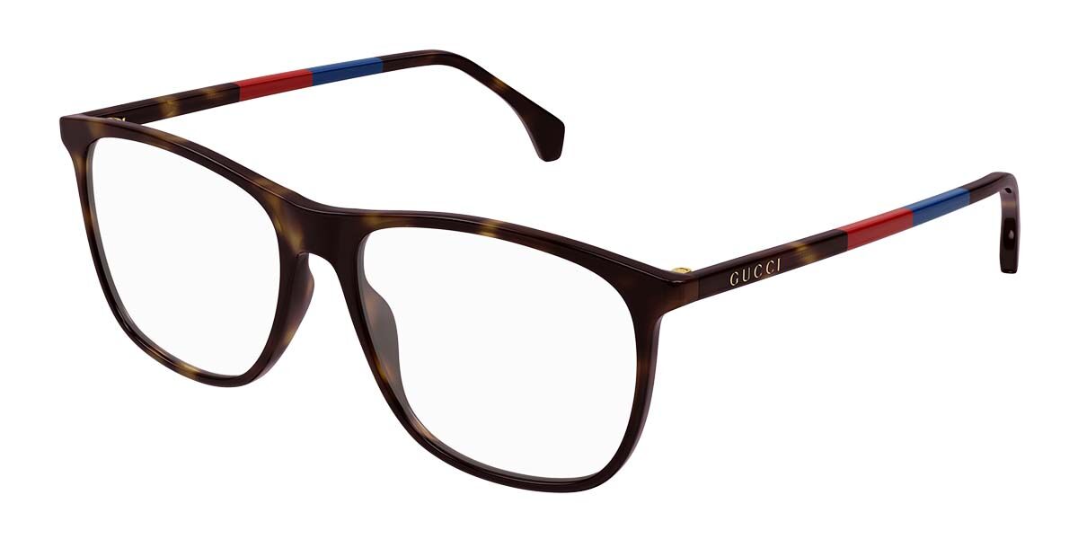 Image of Gucci GG0554O 010 Óculos de Grau Tortoiseshell Masculino PRT