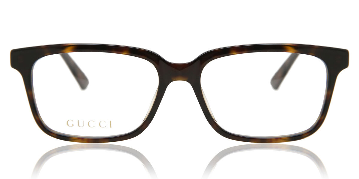 Image of Gucci GG0557OJ Asian Fit 002 Óculos de Grau Tortoiseshell Feminino PRT