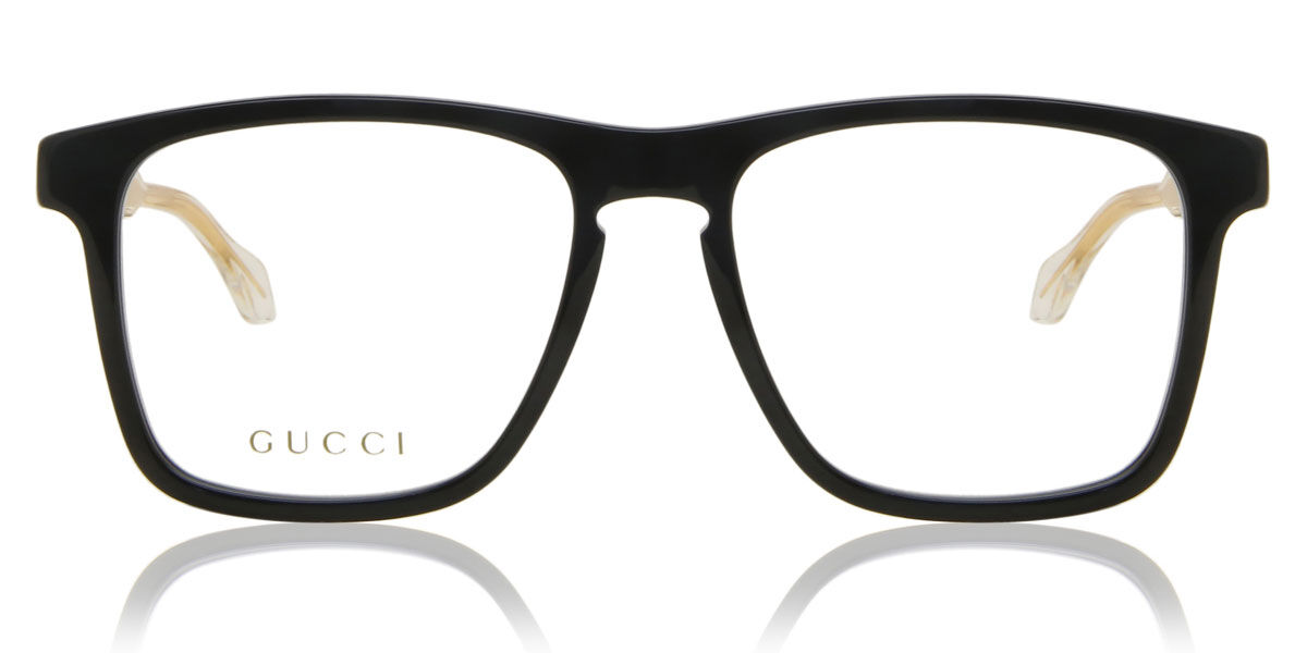 Image of Gucci GG0561ON 001 Óculos de Grau Pretos Masculino PRT