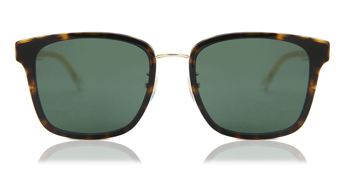 Image of Gucci GG0563SKN Asian Fit 002 Óculos de Sol Tortoiseshell Masculino PRT