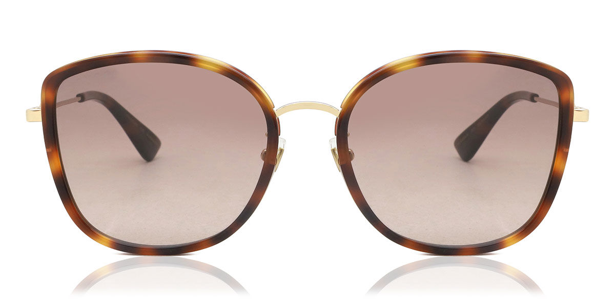 Image of Gucci GG0606SK Formato Asiático 003 Óculos de Sol Tortoiseshell Feminino BRLPT