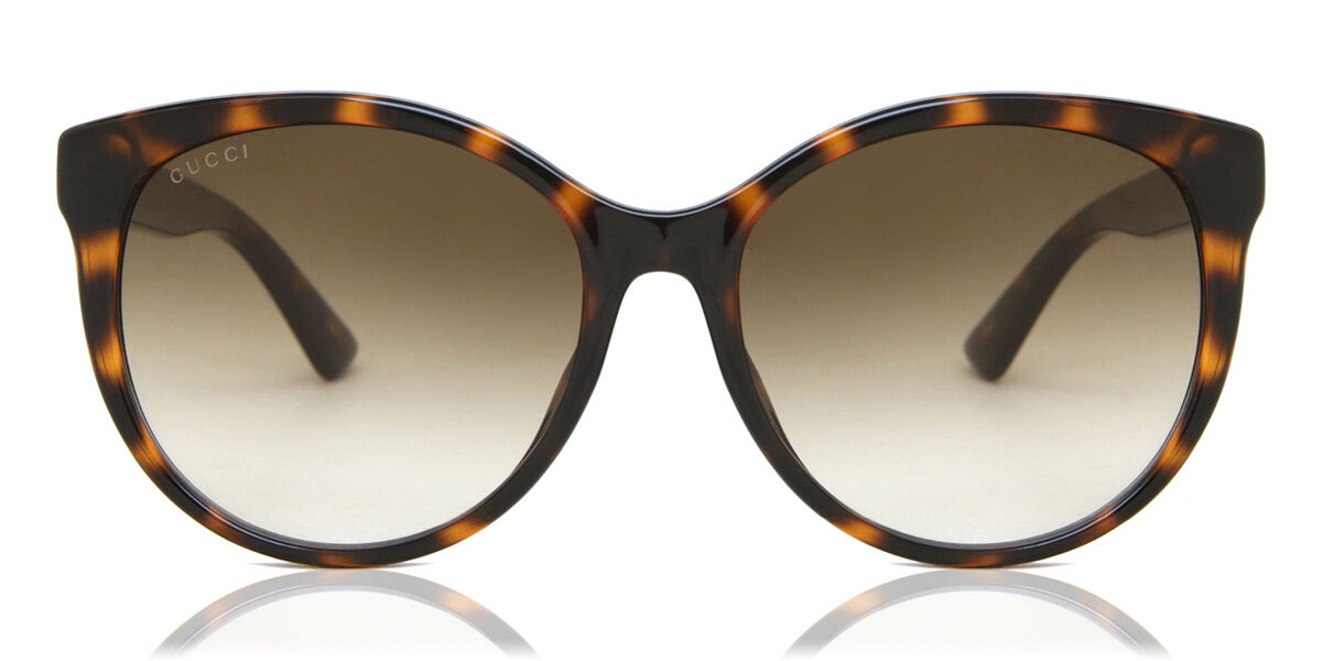 Image of Gucci GG0636SK Asian Fit 002 Óculos de Sol Tortoiseshell Feminino PRT