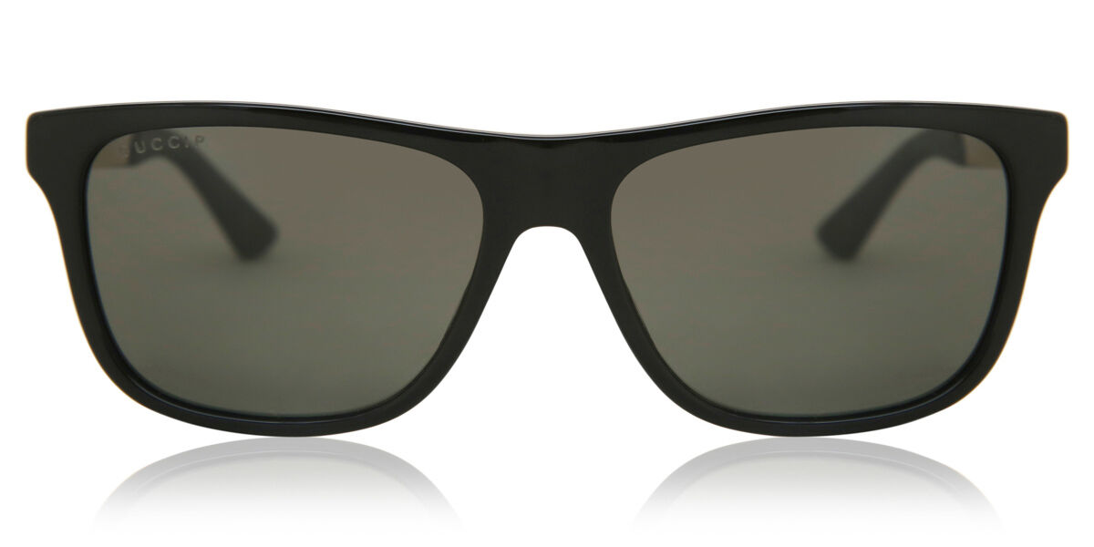 Image of Gucci GG0687S Polarized 002 Óculos de Sol Pretos Masculino BRLPT