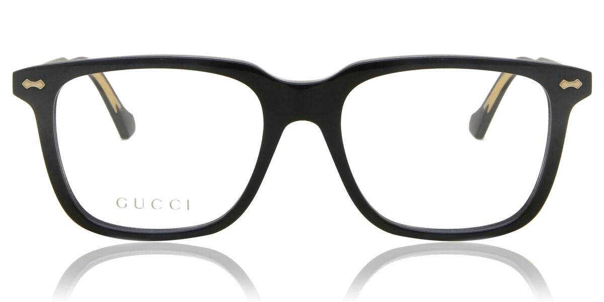 Image of Gucci GG0737O 005 Óculos de Grau Pretos Masculino PRT