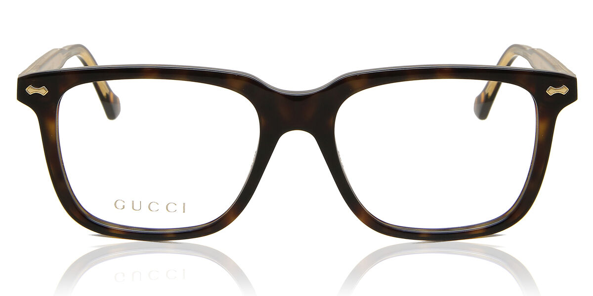 Image of Gucci GG0737O 006 Óculos de Grau Tortoiseshell Masculino PRT