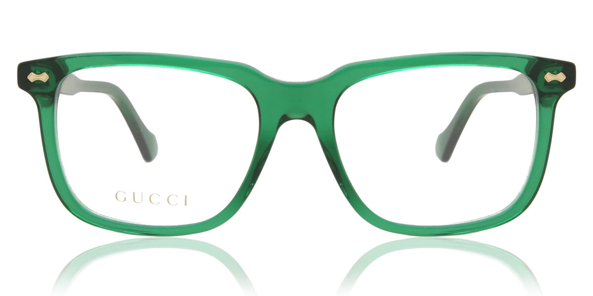 Image of Gucci GG0737O 019 Óculos de Grau Verdes Masculino BRLPT