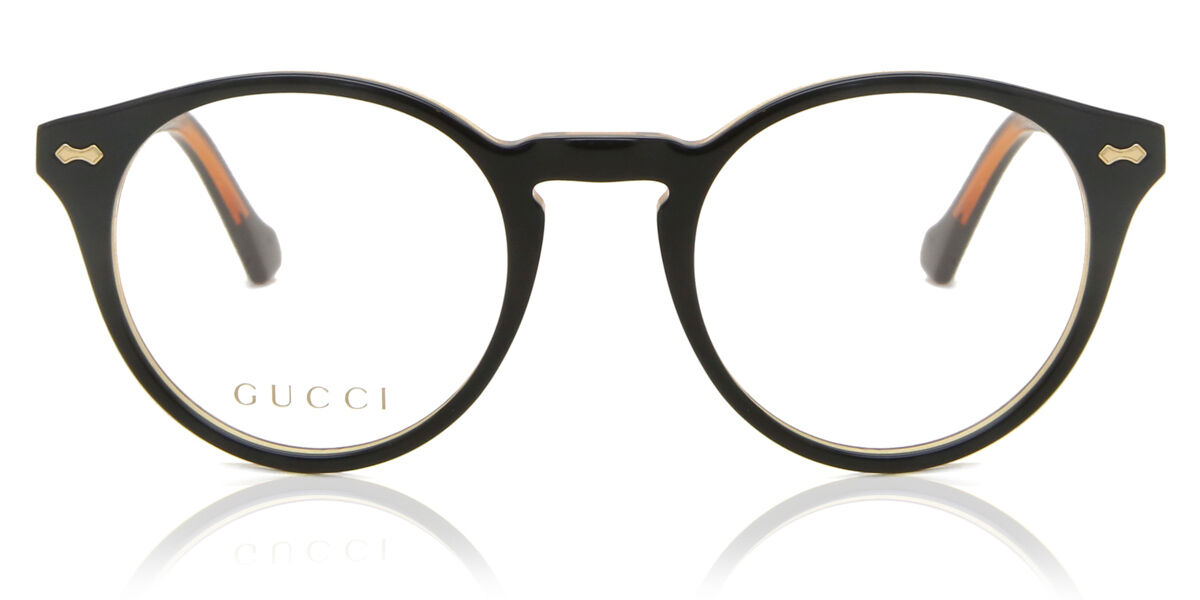 Image of Gucci GG0738O 004 Óculos de Grau Pretos Masculino PRT