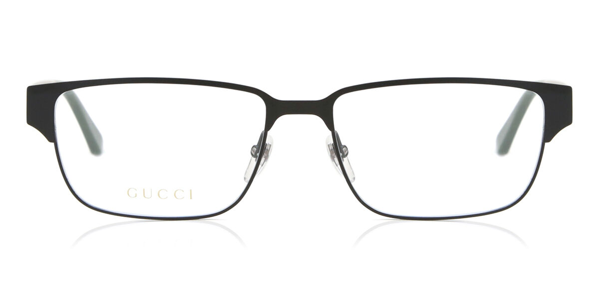 Image of Gucci GG0753O 002 Óculos de Grau Pretos Masculino BRLPT