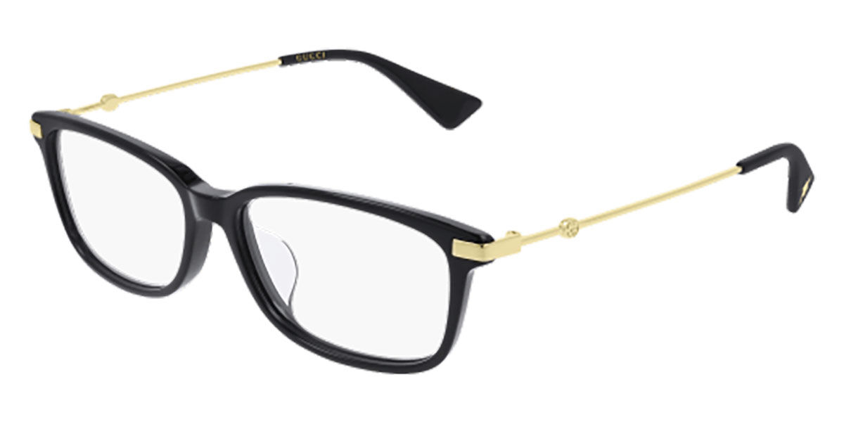 Image of Gucci GG0759OA Asian Fit 001 54 Czarne Damskie Okulary Korekcyjne PL