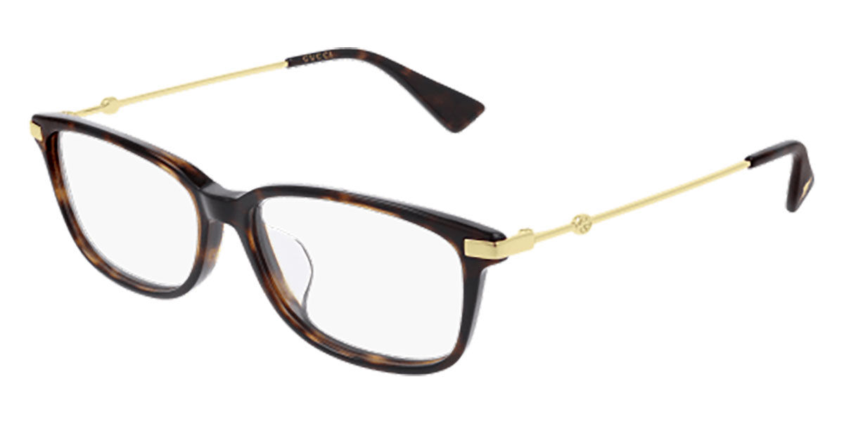 Image of Gucci GG0759OA Asian Fit 002 54 Czarne Damskie Okulary Korekcyjne PL