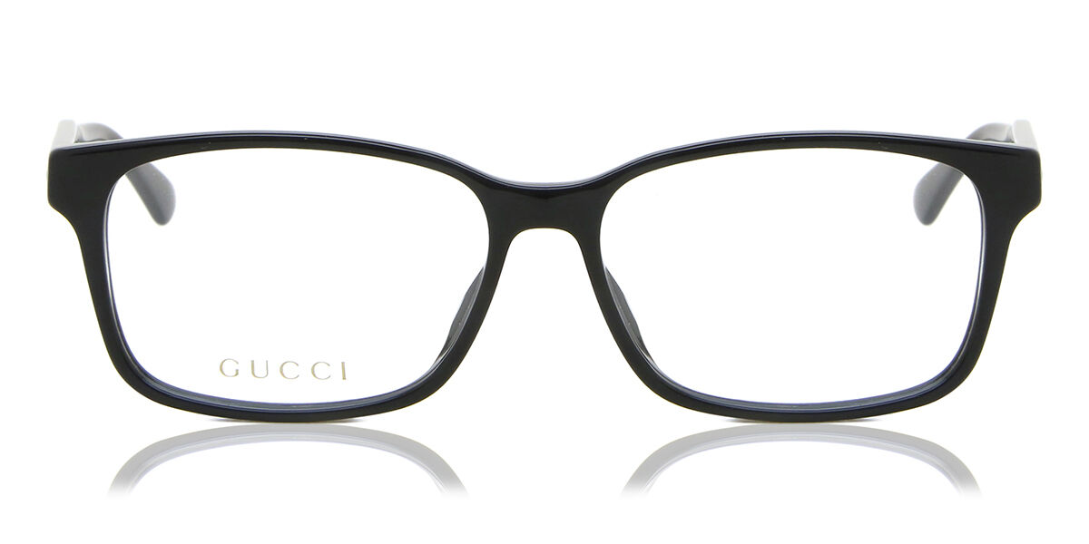 Image of Gucci GG0826O 004 Óculos de Grau Pretos Masculino PRT
