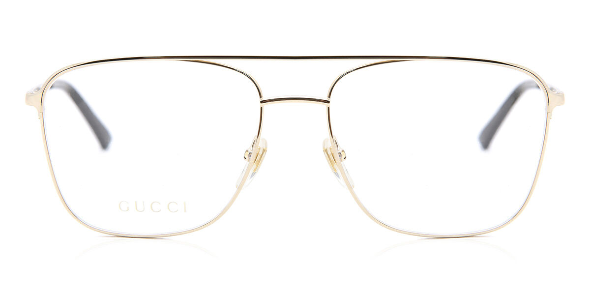 Image of Gucci GG0833O 002 Óculos de Grau Dourados Masculino BRLPT