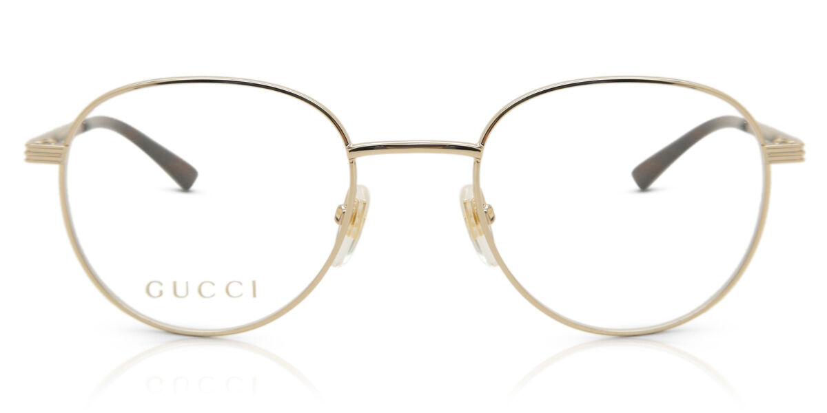Image of Gucci GG0835O 001 Óculos de Grau Dourados Masculino BRLPT