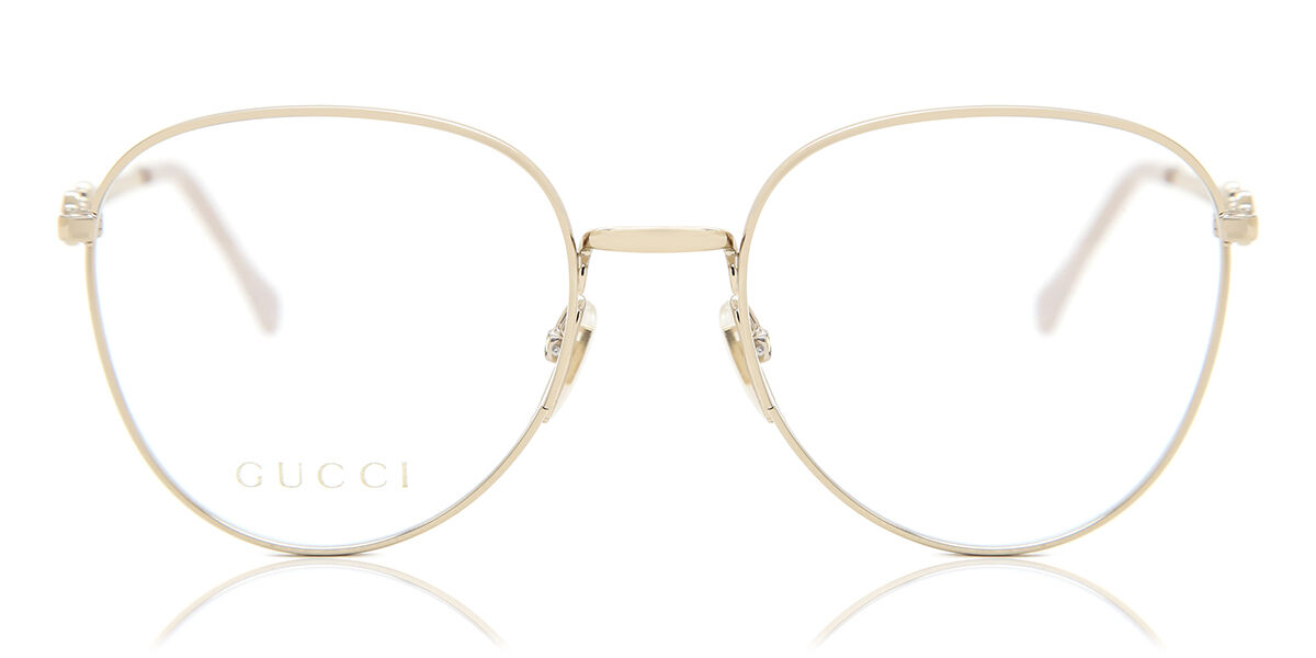 Image of Gucci GG0880O 001 Óculos de Grau Dourados Feminino BRLPT