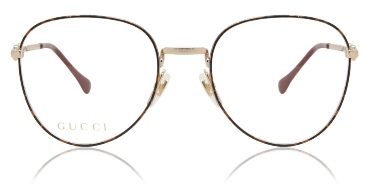 Image of Gucci GG0880O 002 Óculos de Grau Dourados Feminino PRT