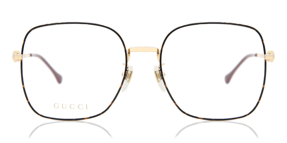 Image of Gucci GG0883OA Asian Fit 002 Óculos de Grau Dourados Feminino PRT