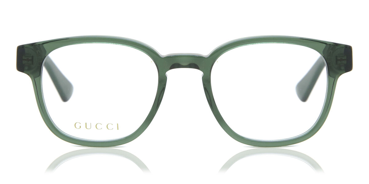 Image of Gucci GG0927O 005 Óculos de Grau Verdes Masculino BRLPT