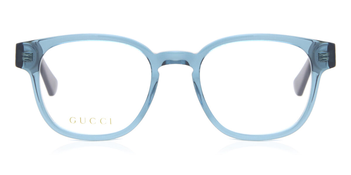 Image of Gucci GG0927O 006 49 Lunettes De Vue Homme Bleues (Seulement Monture) FR