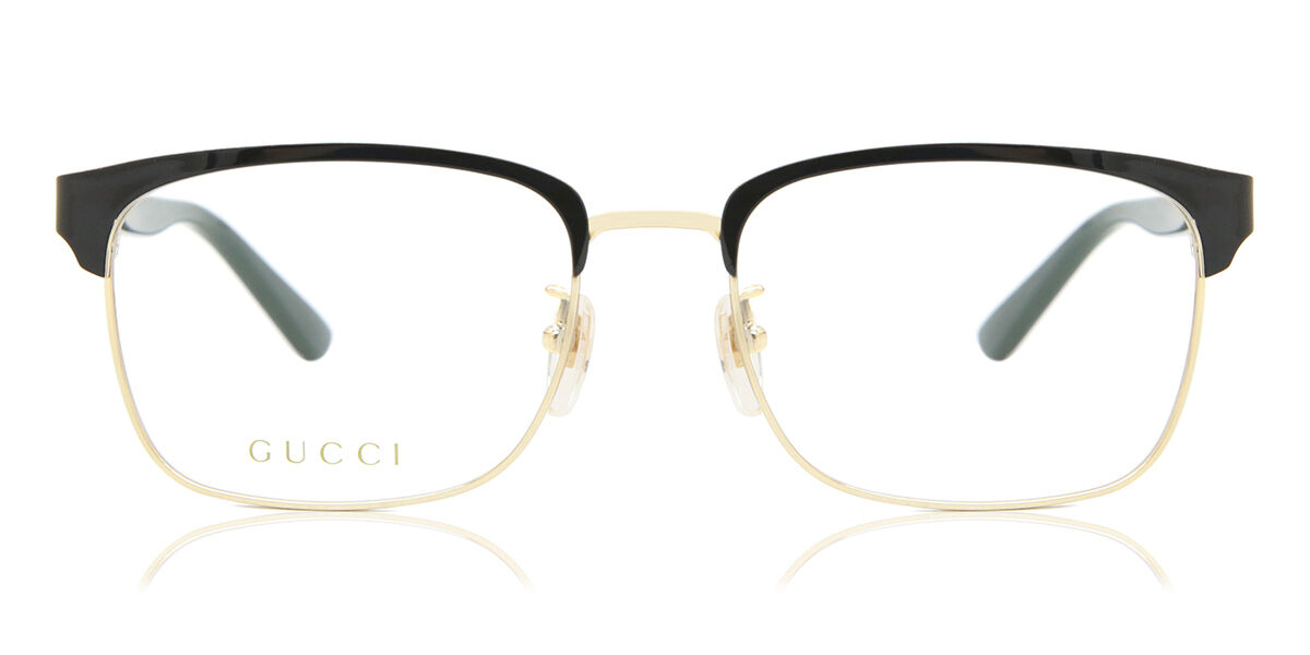 Image of Gucci GG0934OA Formato Asiático 004 Óculos de Grau Dourados Masculino BRLPT