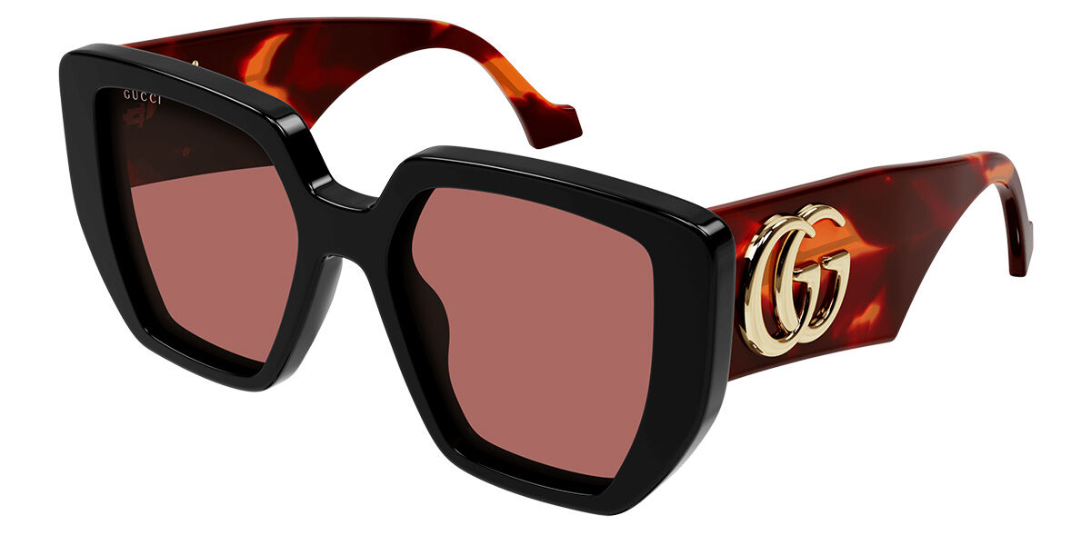 Image of Gucci GG0956S 009 54 Lunettes De Soleil Femme Noires FR