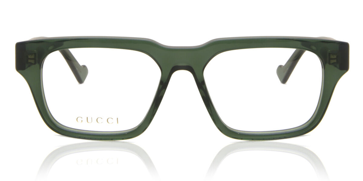Image of Gucci GG0963O 003 Óculos de Grau Verdes Masculino BRLPT