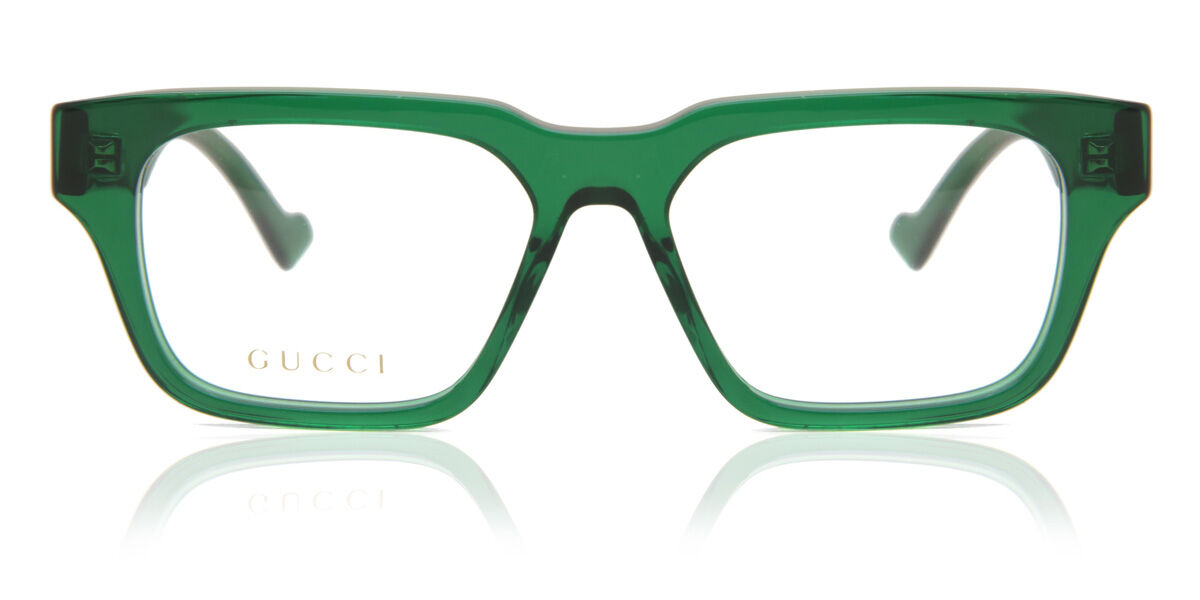 Image of Gucci GG0963O 004 Óculos de Grau Verdes Masculino BRLPT