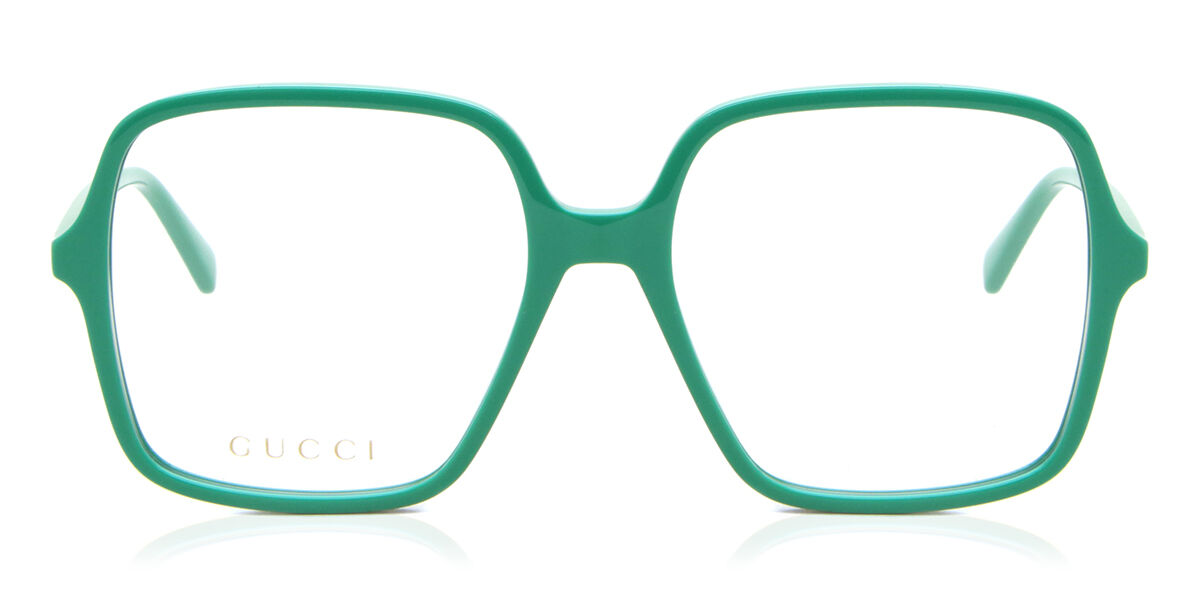 Image of Gucci GG1003O 007 Óculos de Grau Verdes Feminino PRT