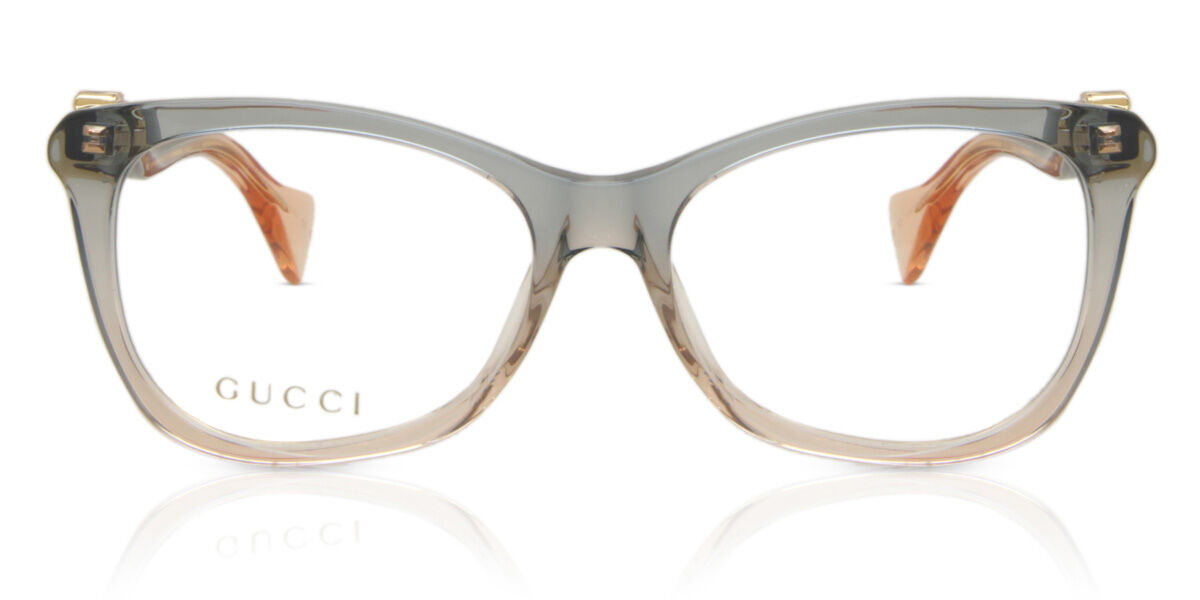 Image of Gucci GG1012O 002 Óculos de Grau Azuis Feminino PRT