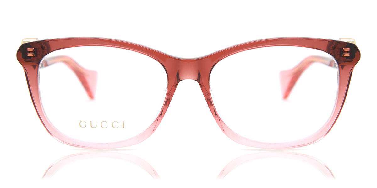 Image of Gucci GG1012O 003 Óculos de Grau Vermelhos Feminino PRT