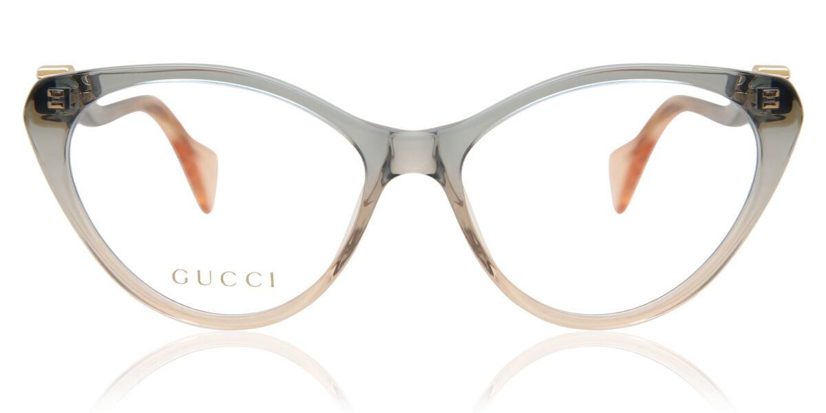 Image of Gucci GG1013O 002 Óculos de Grau Azuis Feminino BRLPT