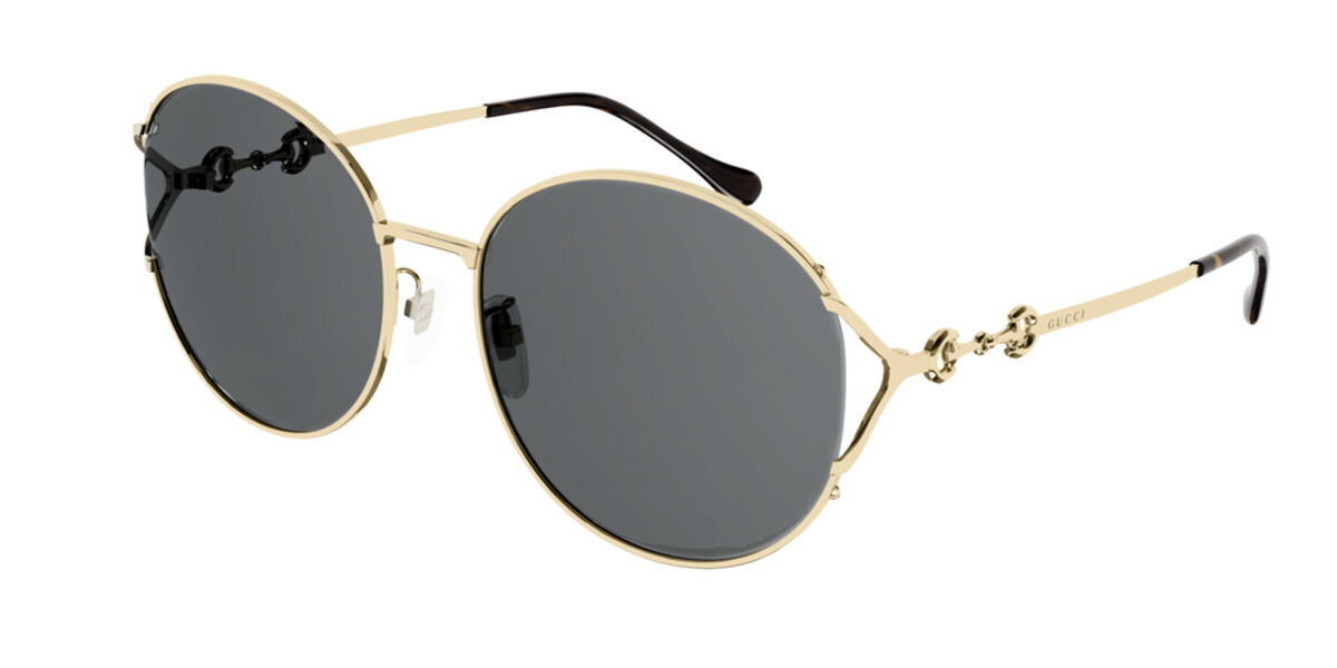 Image of Gucci GG1017SK Asian Fit 001 Óculos de Sol Dourados Feminino PRT