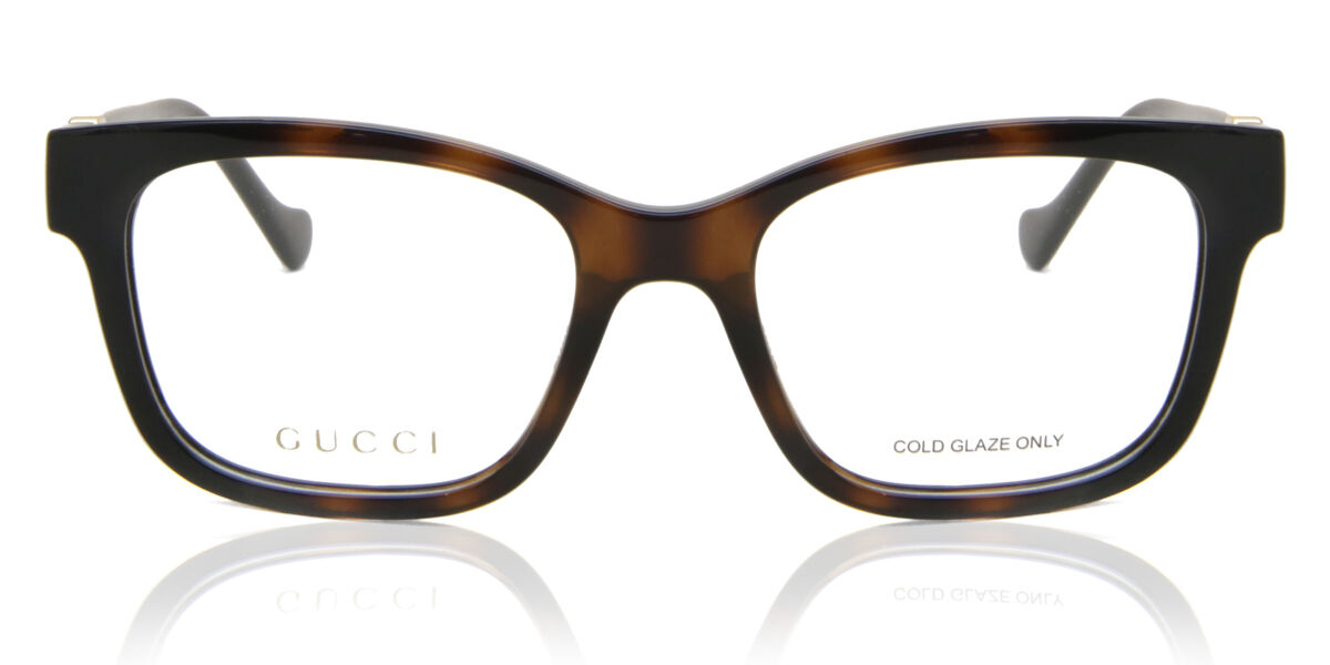 Image of Gucci GG1025O 005 Óculos de Grau Tortoiseshell Feminino BRLPT