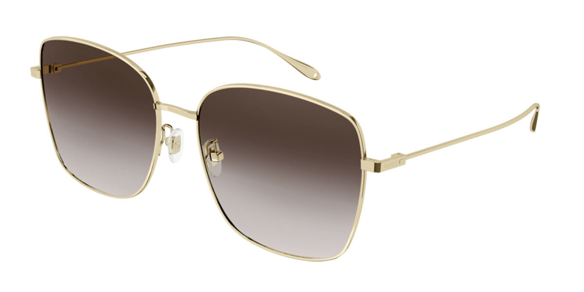 Image of Gucci GG1030SK Asian Fit 002 Óculos de Sol Dourados Feminino PRT