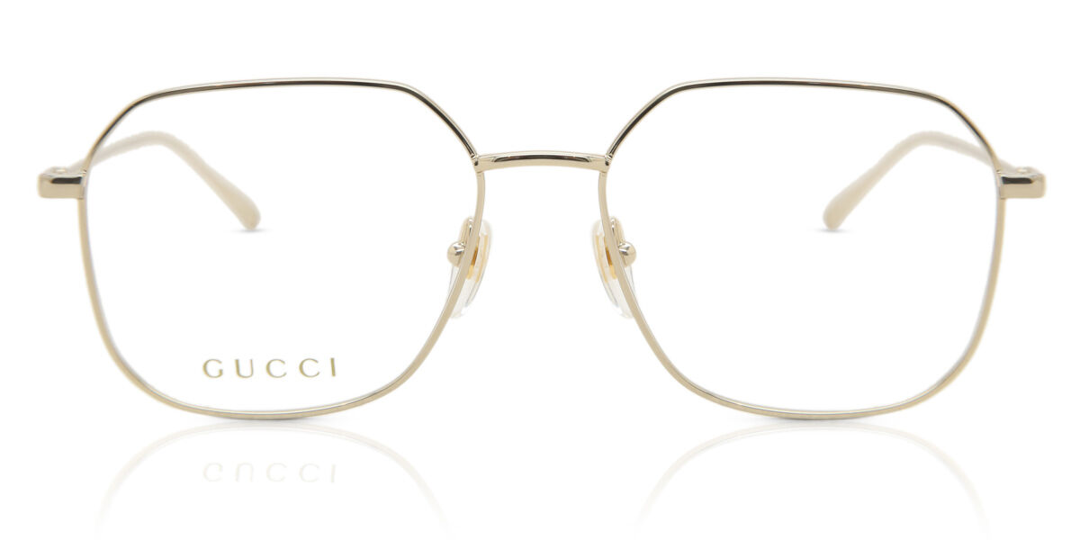 Image of Gucci GG1032O 002 Óculos de Grau Dourados Feminino BRLPT
