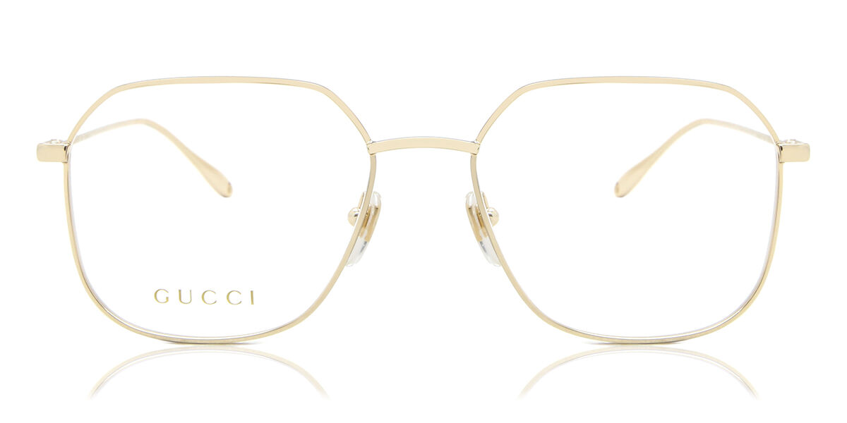 Image of Gucci GG1032O 005 Óculos de Grau Dourados Feminino BRLPT