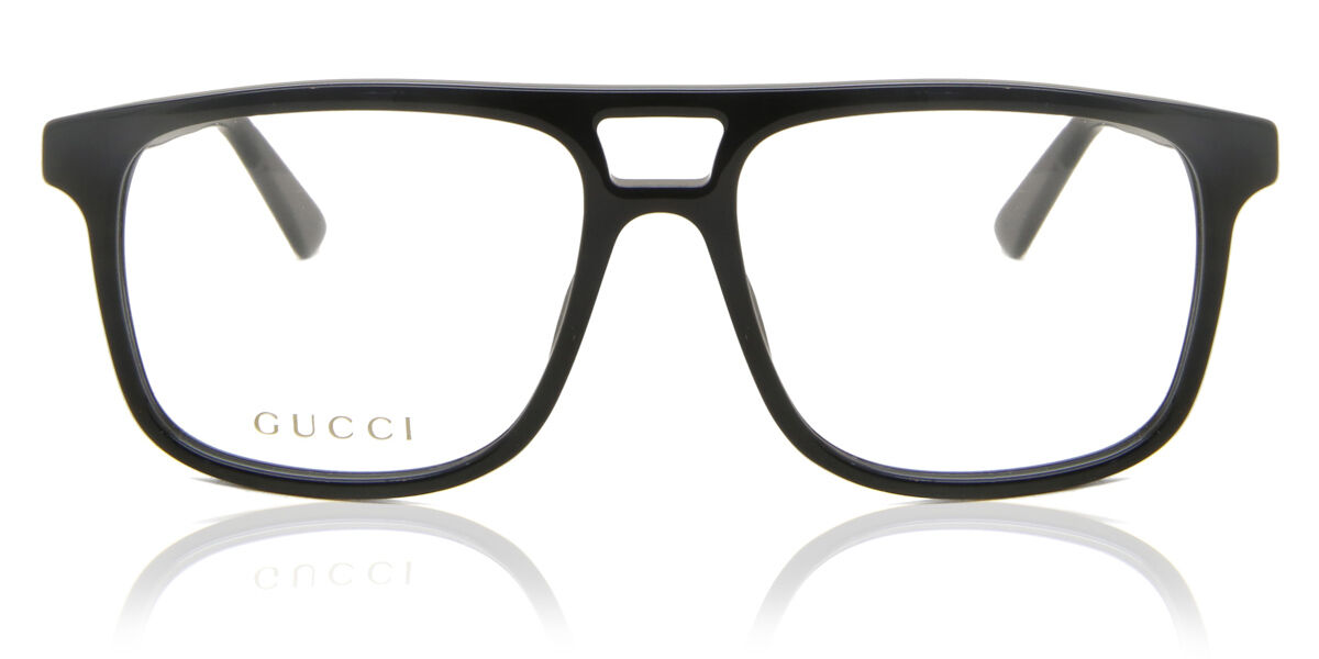 Image of Gucci GG1035O 001 Óculos de Grau Pretos Masculino PRT