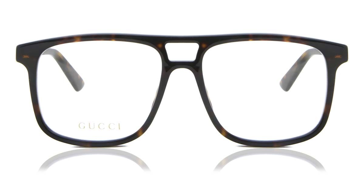 Image of Gucci GG1035O 002 Óculos de Grau Tortoiseshell Masculino BRLPT