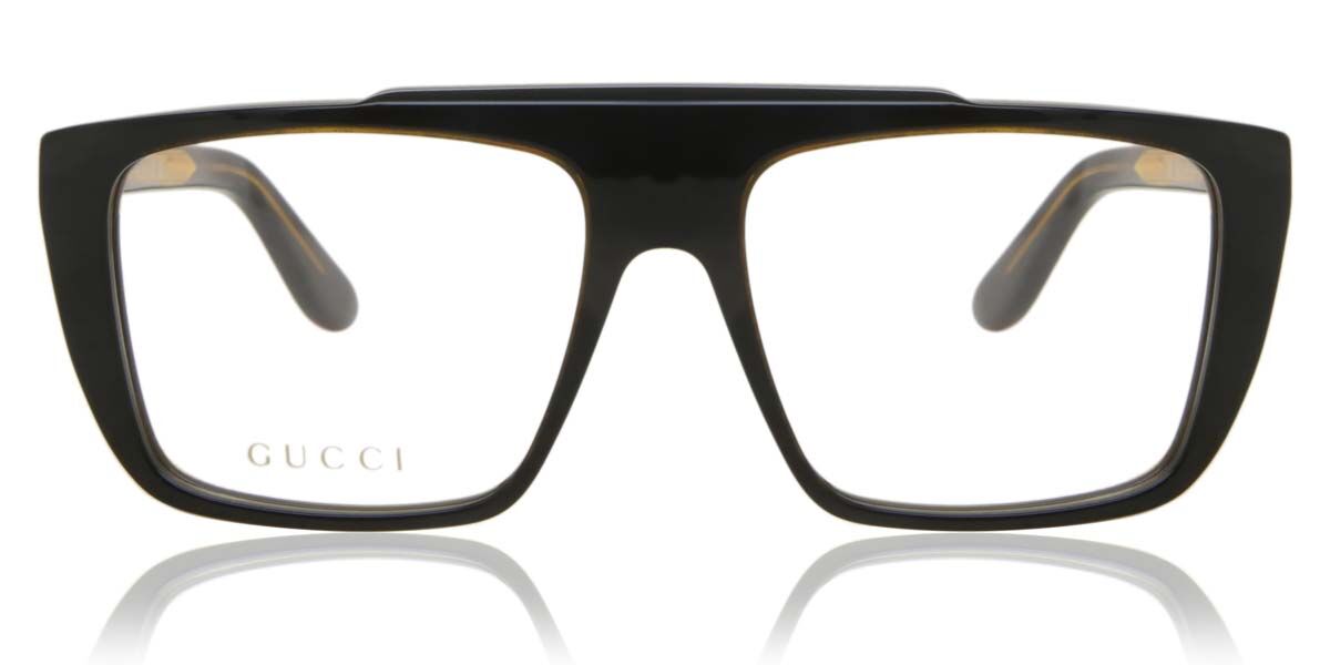 Image of Gucci GG1040O 001 Óculos de Grau Amarelos Masculino PRT