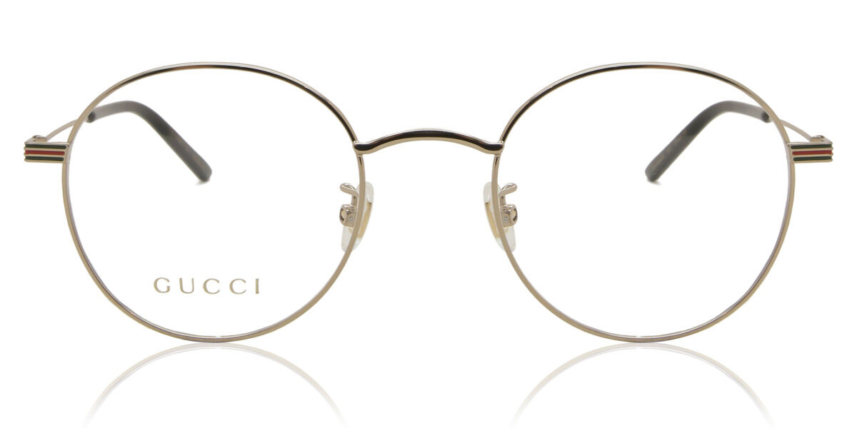Image of Gucci GG1054OK Asian Fit 001 Óculos de Grau Dourados Masculino PRT